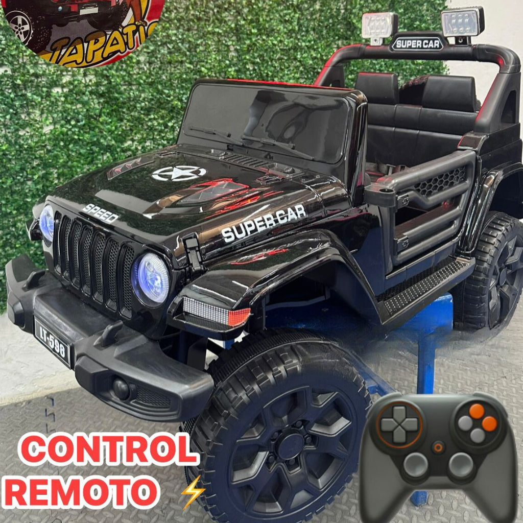 Jeep Montable Rubicon para niños de 1 a 6 años