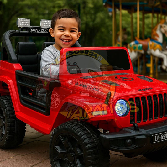 Jeep Montable Rubicon para niños de 1 a 6 años